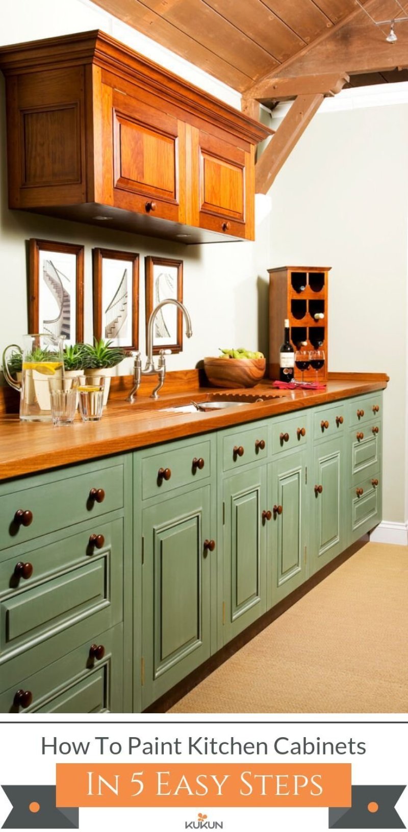 Wooden kitchen