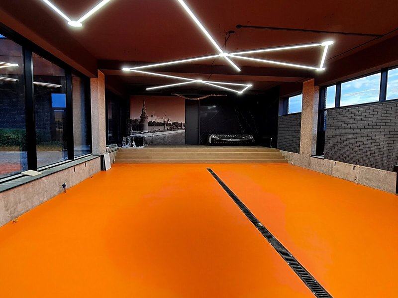 The modern martial arts hall