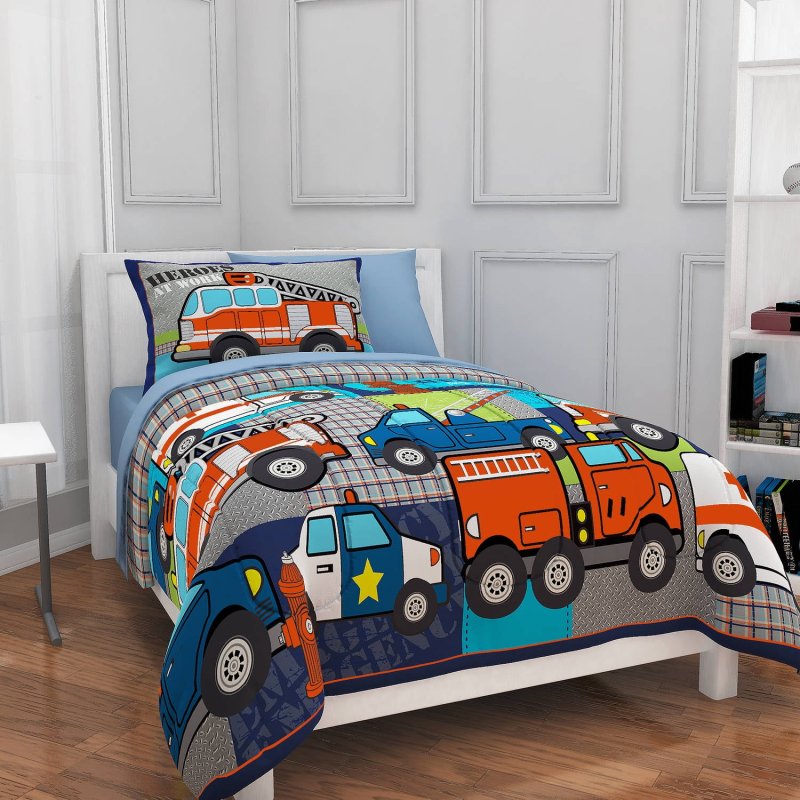 Bed linen for a boy