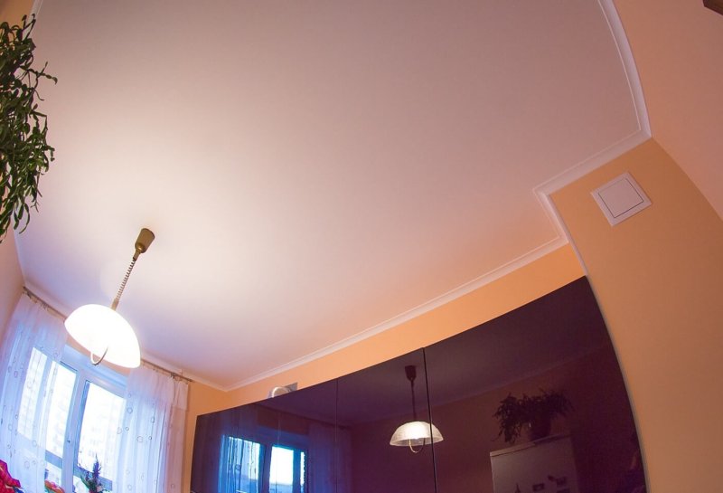 Matte stretch ceiling