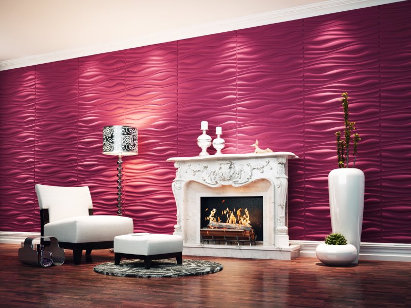 Decorative panels for interior decoration