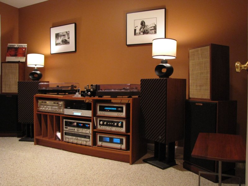 Vintage audio equipment