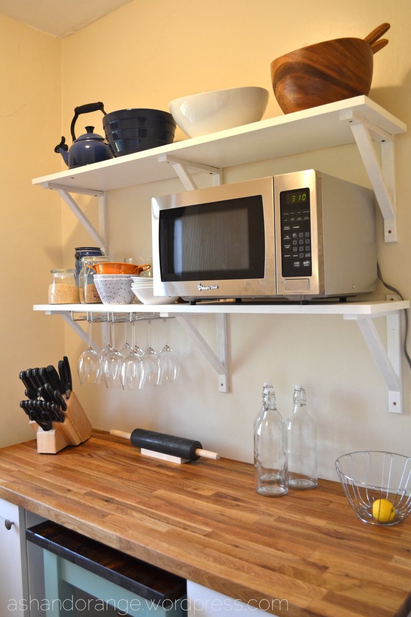 Shelves for the kitchen