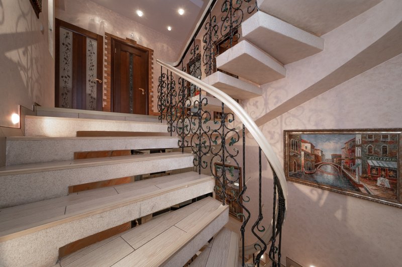 Staircase in the style of art deco