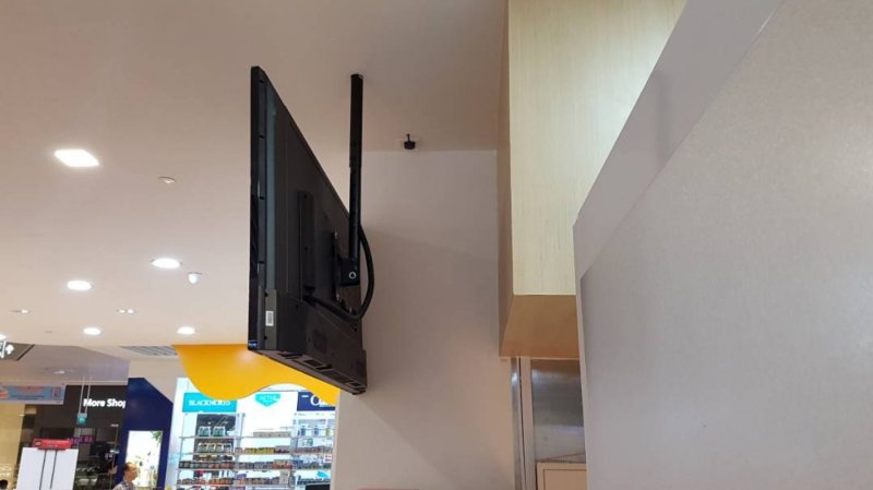 Bracket for TV on the ceiling