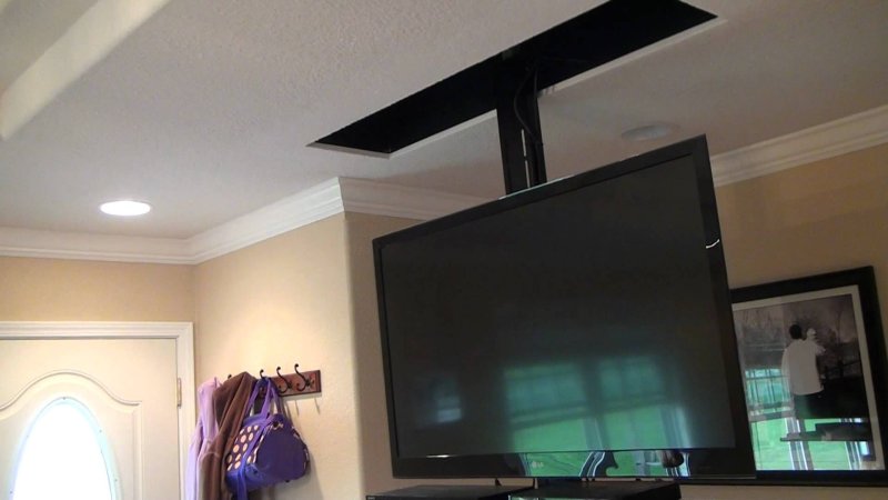 Bracket for TV on the ceiling