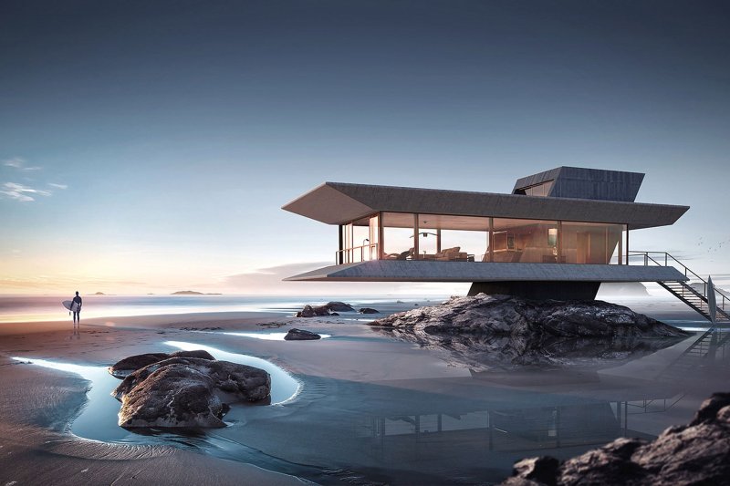 Villa in South Africa from Saota