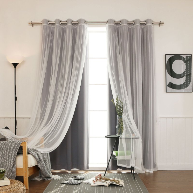 Silver curtains