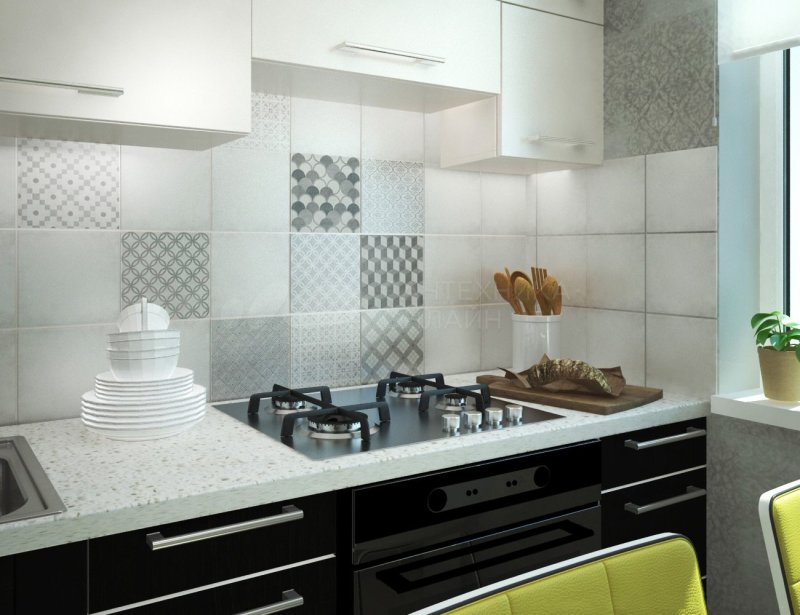 Kerama tile Marazzi for the kitchen