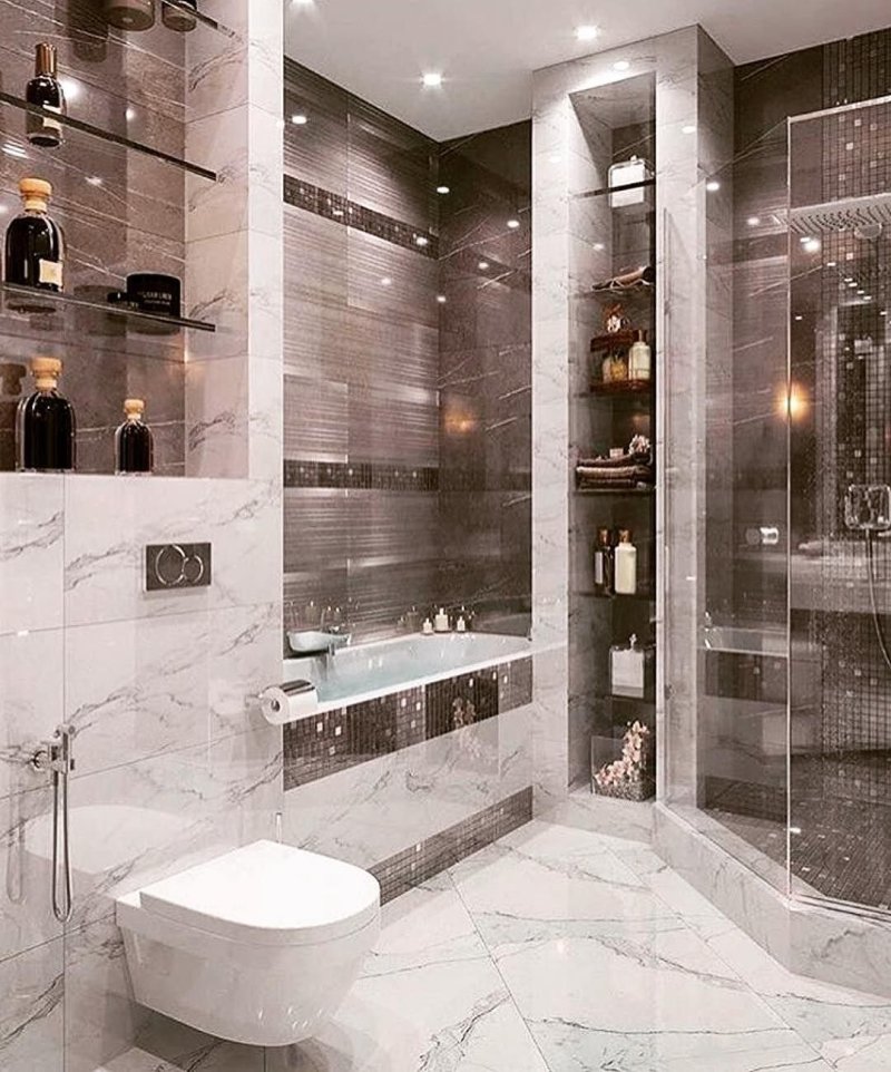 Stylish bathrooms