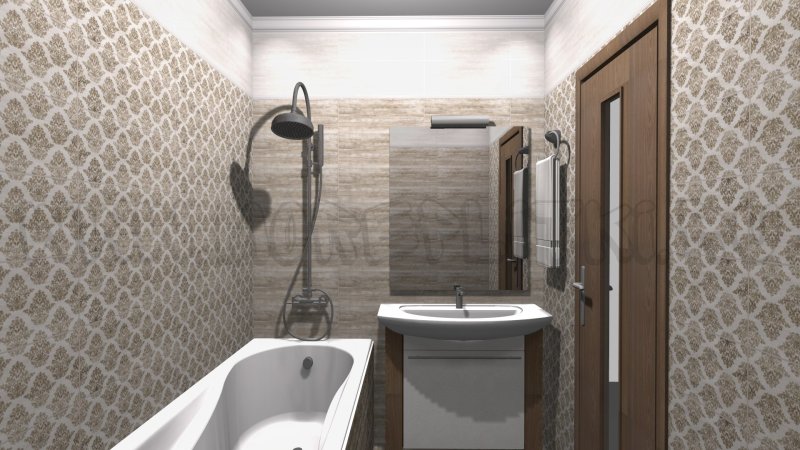 Kerama Marazzi bathroom design