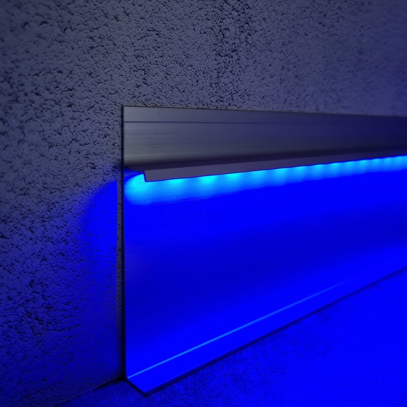 BLL 80 AS skirting boat with aluminum with LED backlight