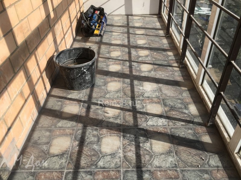 Tiles for the balcony