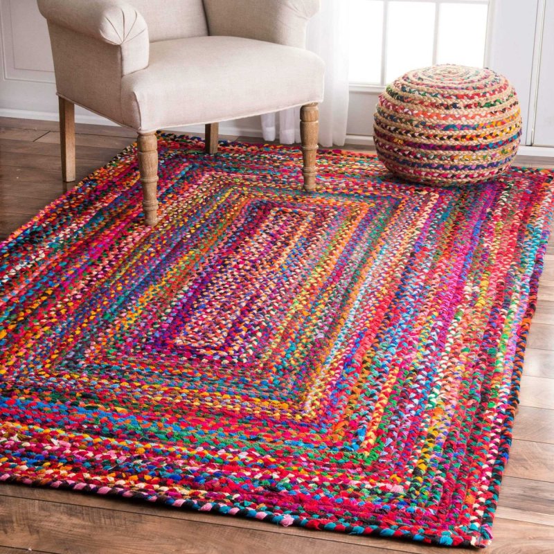 Knitted rugs