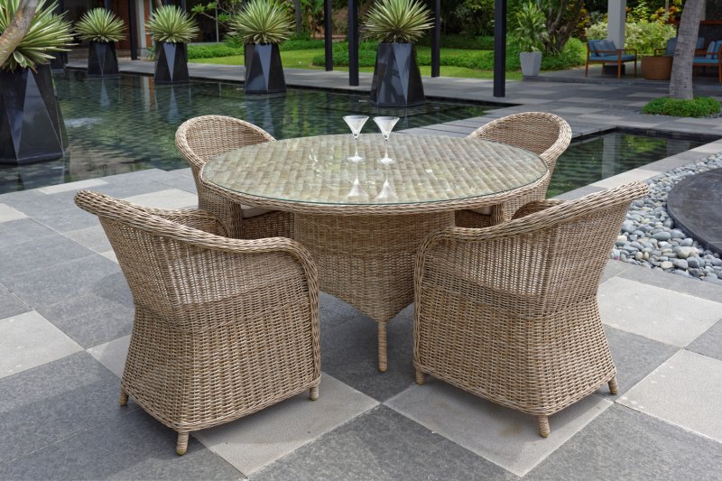 Wicker furniture from rattan Aiko