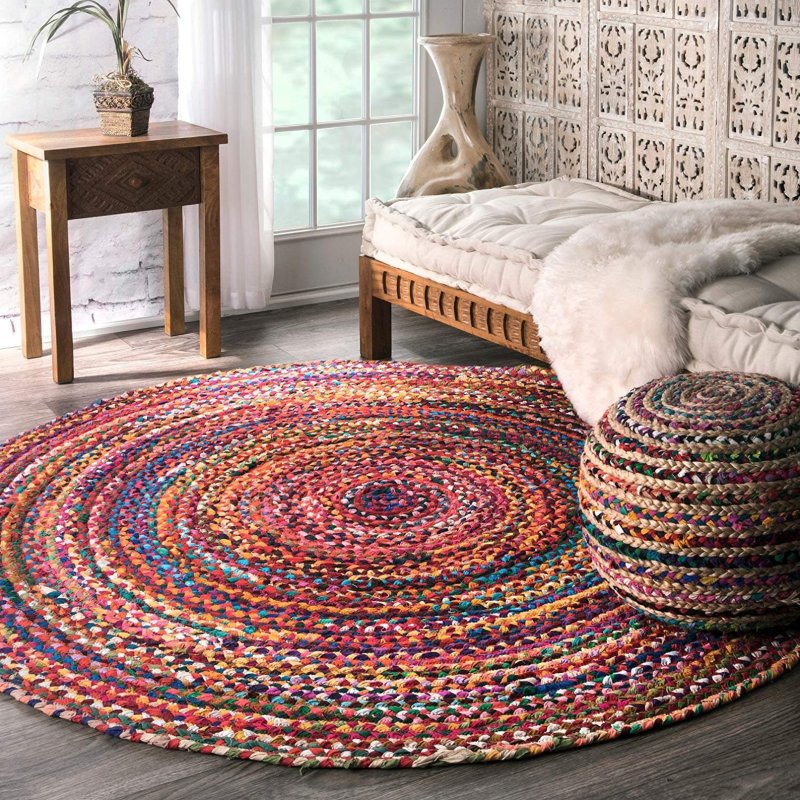 Wicker rug