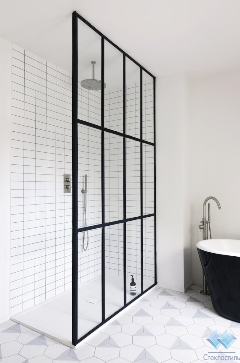 Shower partitions loft