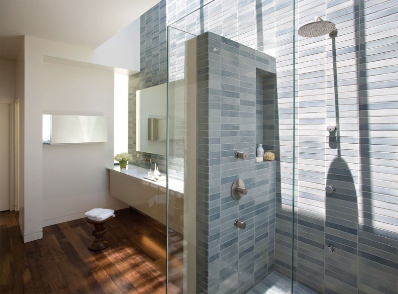 Bathroom design with shower