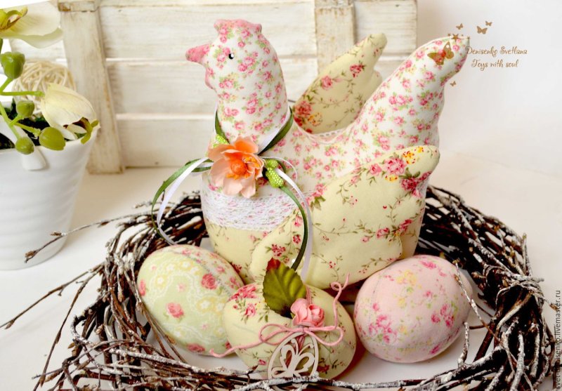 Easter textile decor