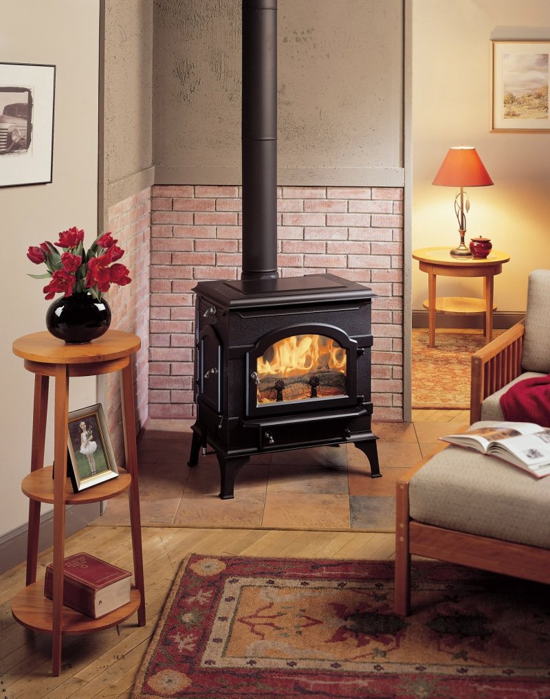 Home fireplace stove