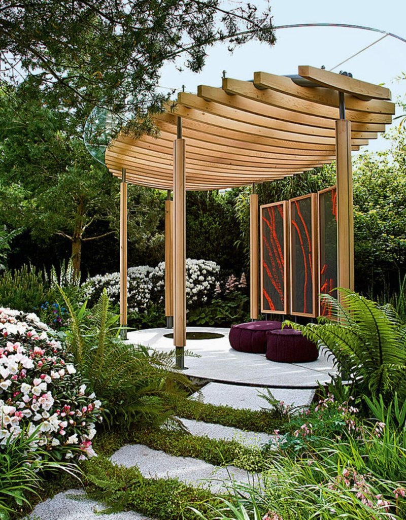 The gazebo of pergola