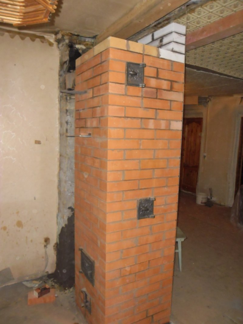 Brick bath stove