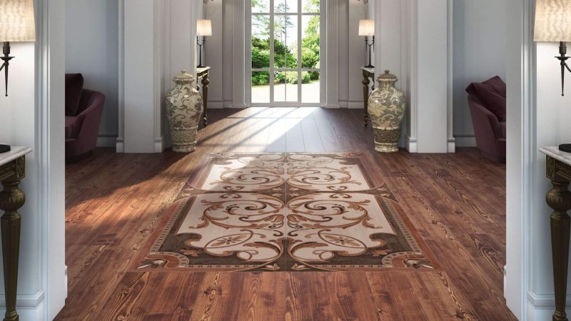 Kerama Marazzi porcelain border Grand Wood