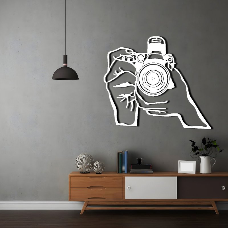 Camera silhouette