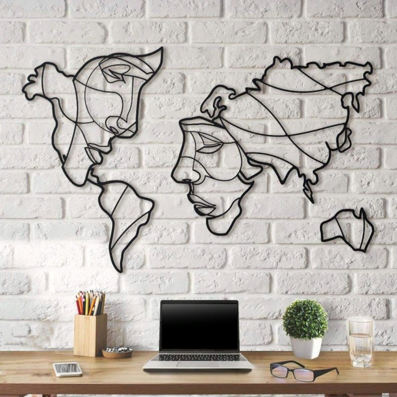 World Map on the Wall