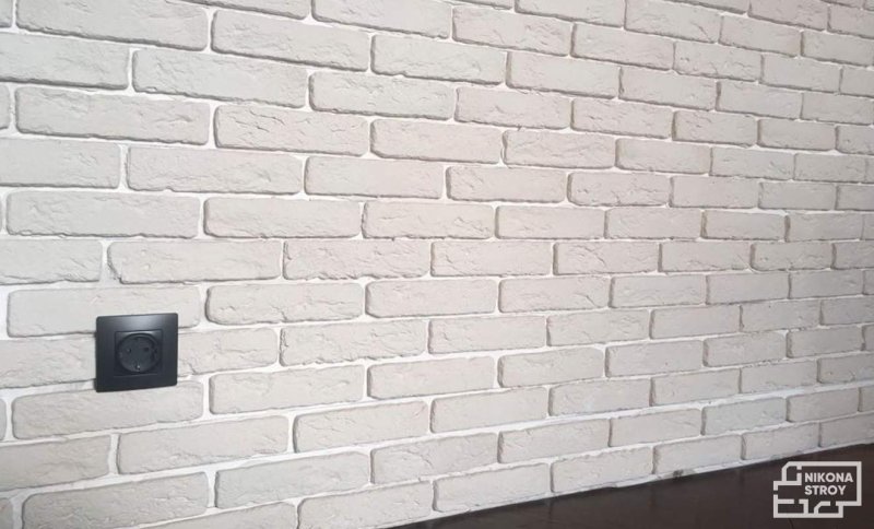 Gypsum brick for interior decoration