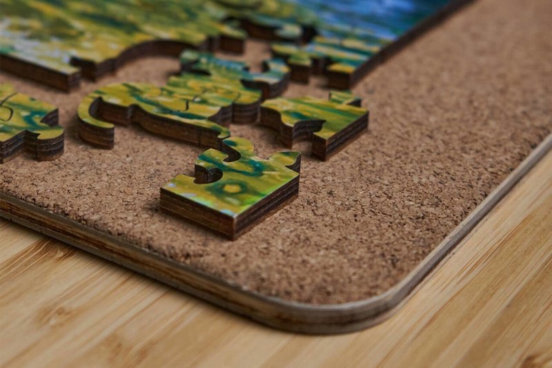 Wooden art puzzle