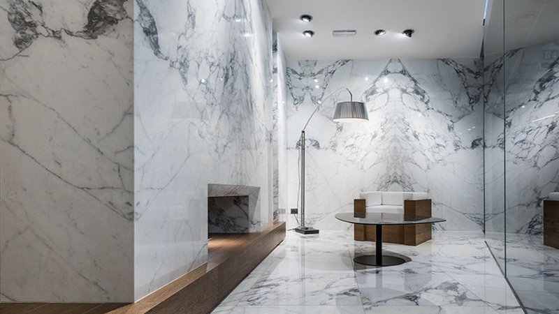 Marble tiles