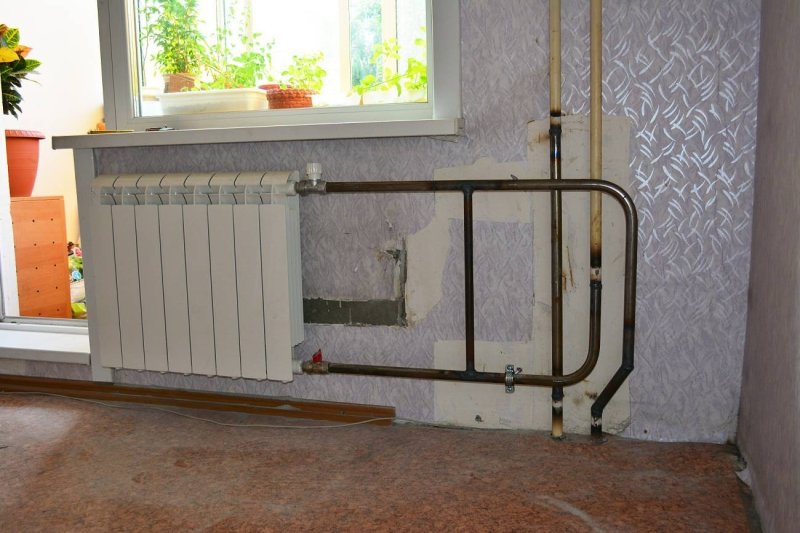 Transfer of heating radiator