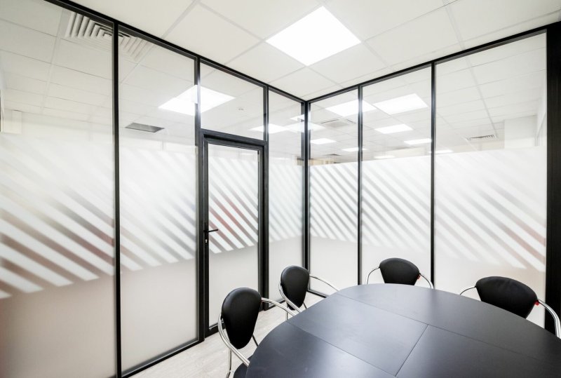 Office glass partitions