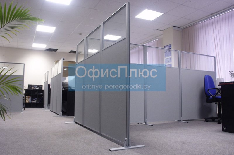 Mobile office partitions