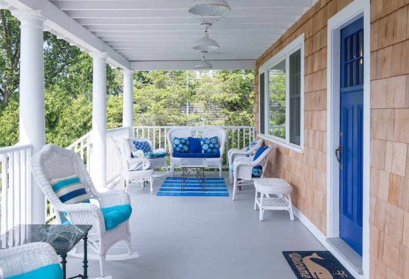 Beautiful verandas and terraces