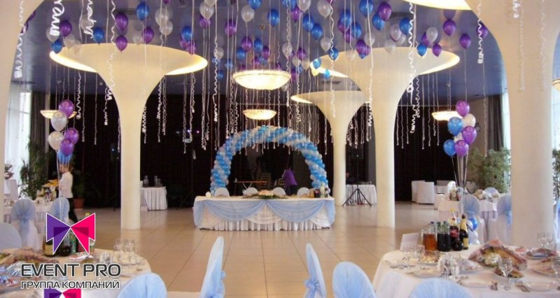 Decoration of wedding halls