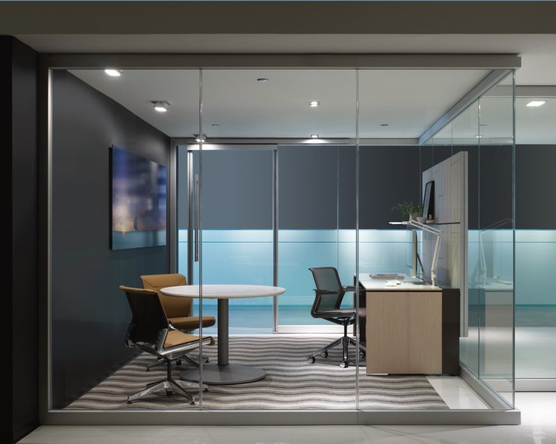 Office glass partitions