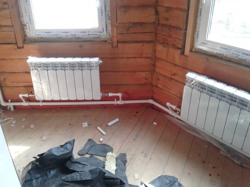 Heating in a private house