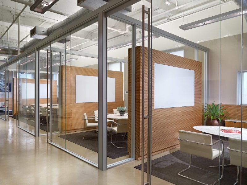 Office glass partitions