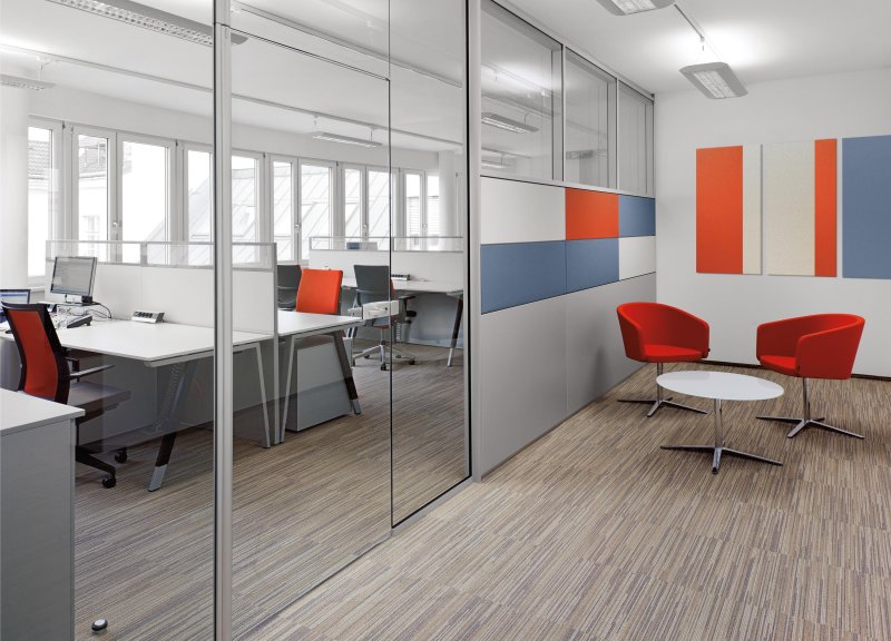 Office glass partitions