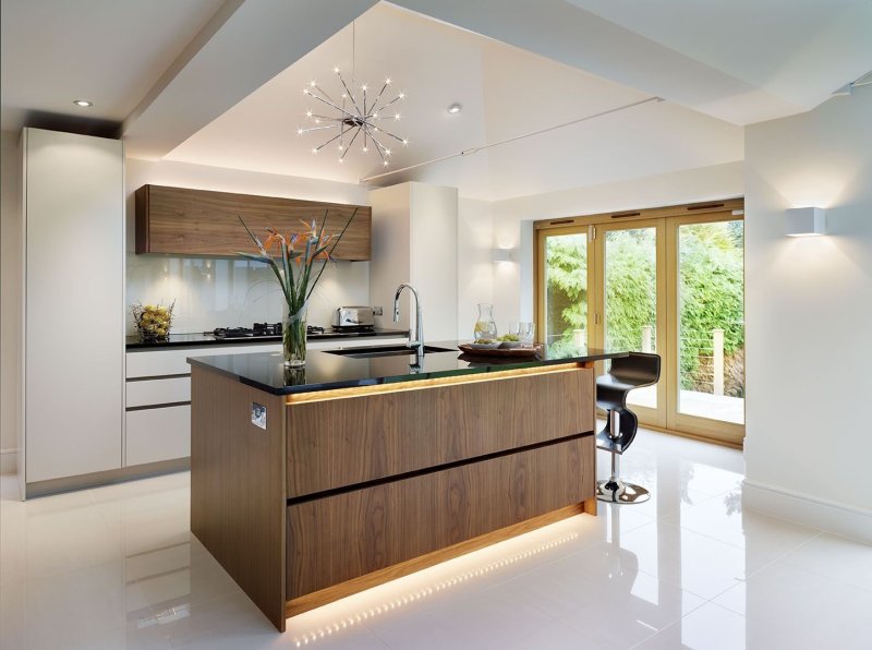 Kitchen design in a modern style