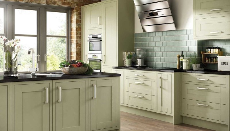 Kitchen Olive Green