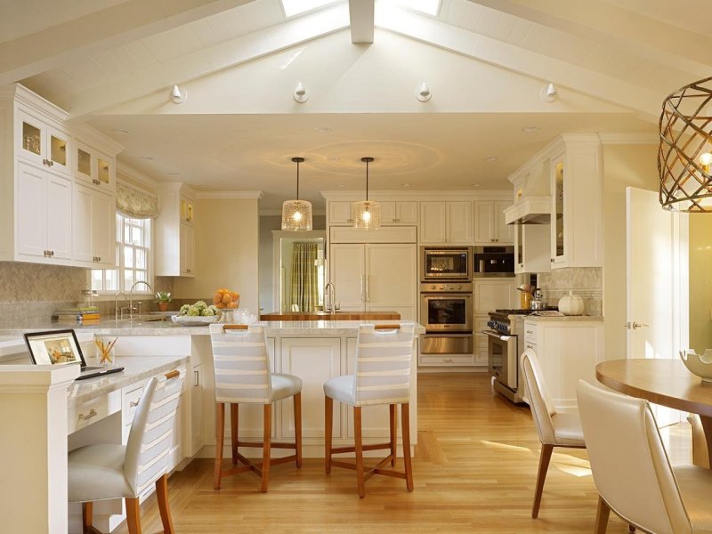 Kitchen interior in a private house