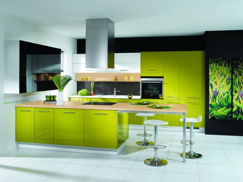 Green kitchen