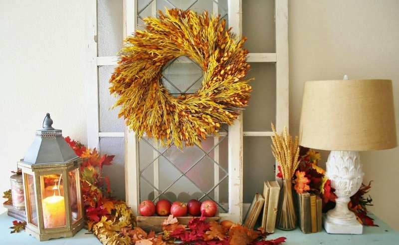 Autumn decor at home