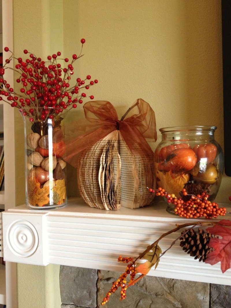 Autumn decor at home