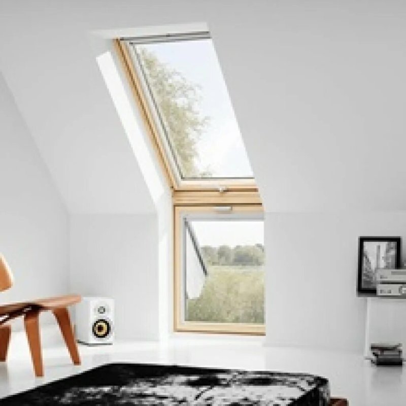 Velux attic window