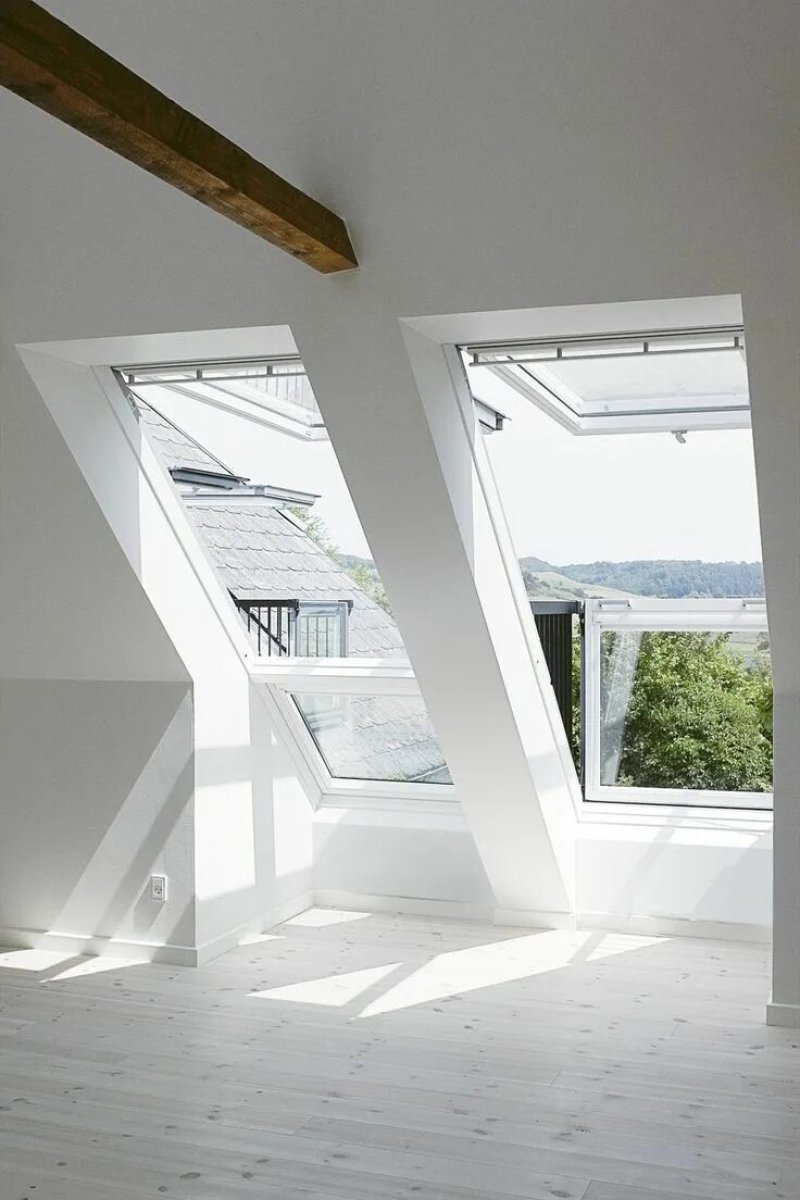 The attic bay window Velux