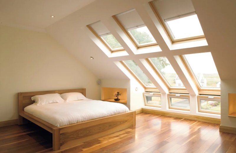 Velux attic window